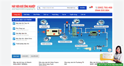 Desktop Screenshot of maynenkhicongnghiep.vn